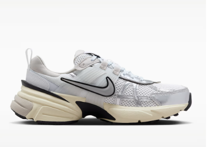 👟 Nike V2K Run Mujer Blanco Plateado 6