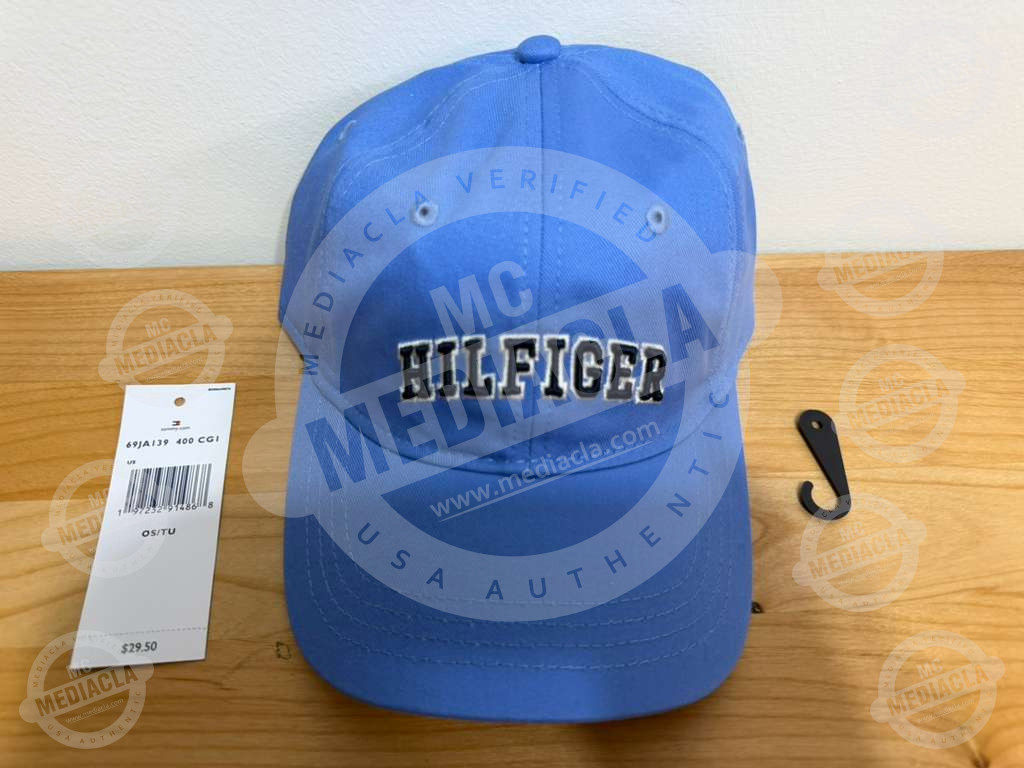 🧢 Gorra Tommy Hilfiger Azul Logo Bordado