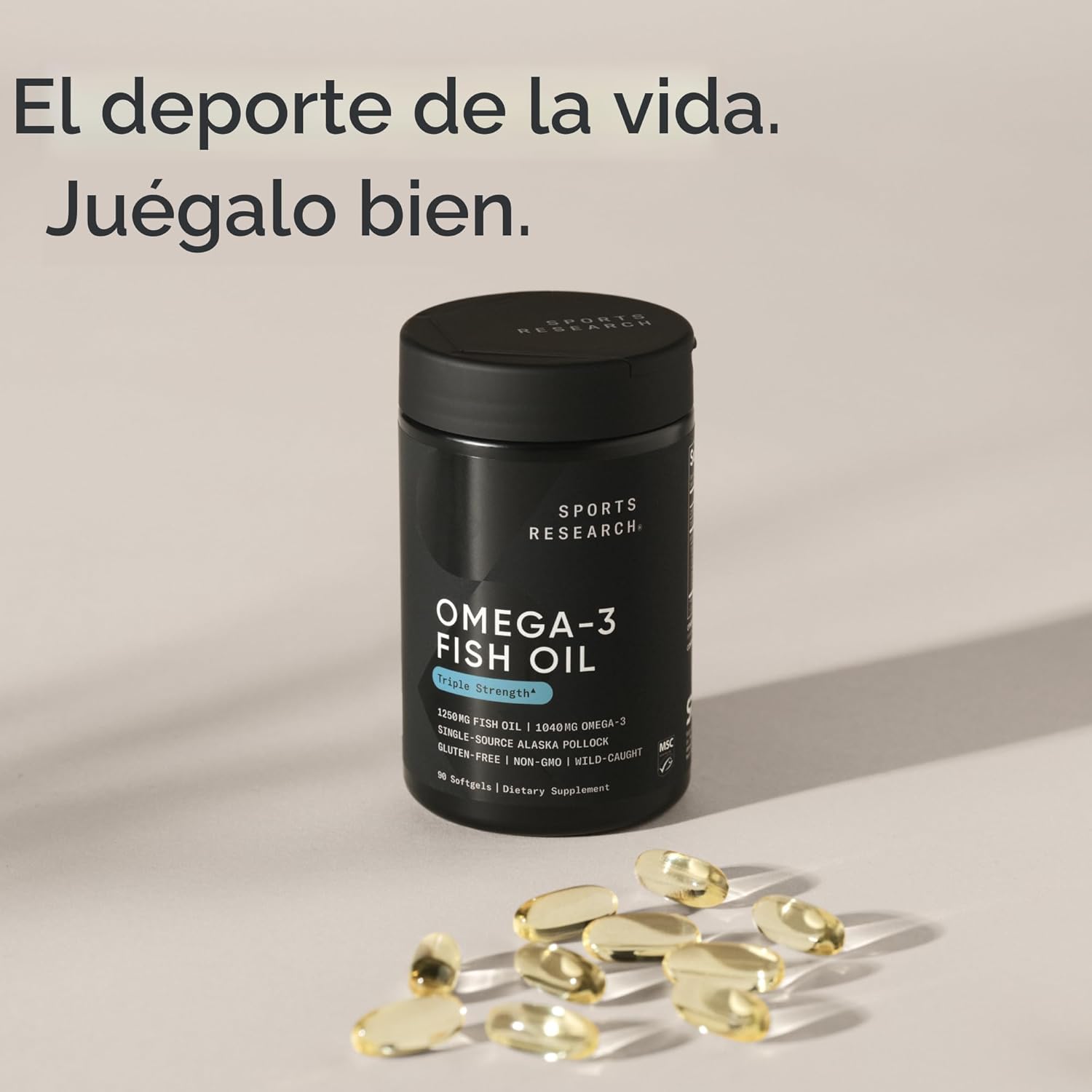 💊 Sports Research Omega 3 Fish Oil Triple Strength – 90 Softgels 6