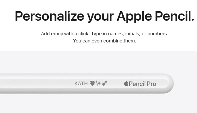 ✏️ Apple Pencil Pro – Precisión Profesional con Grabado Personalizado 3