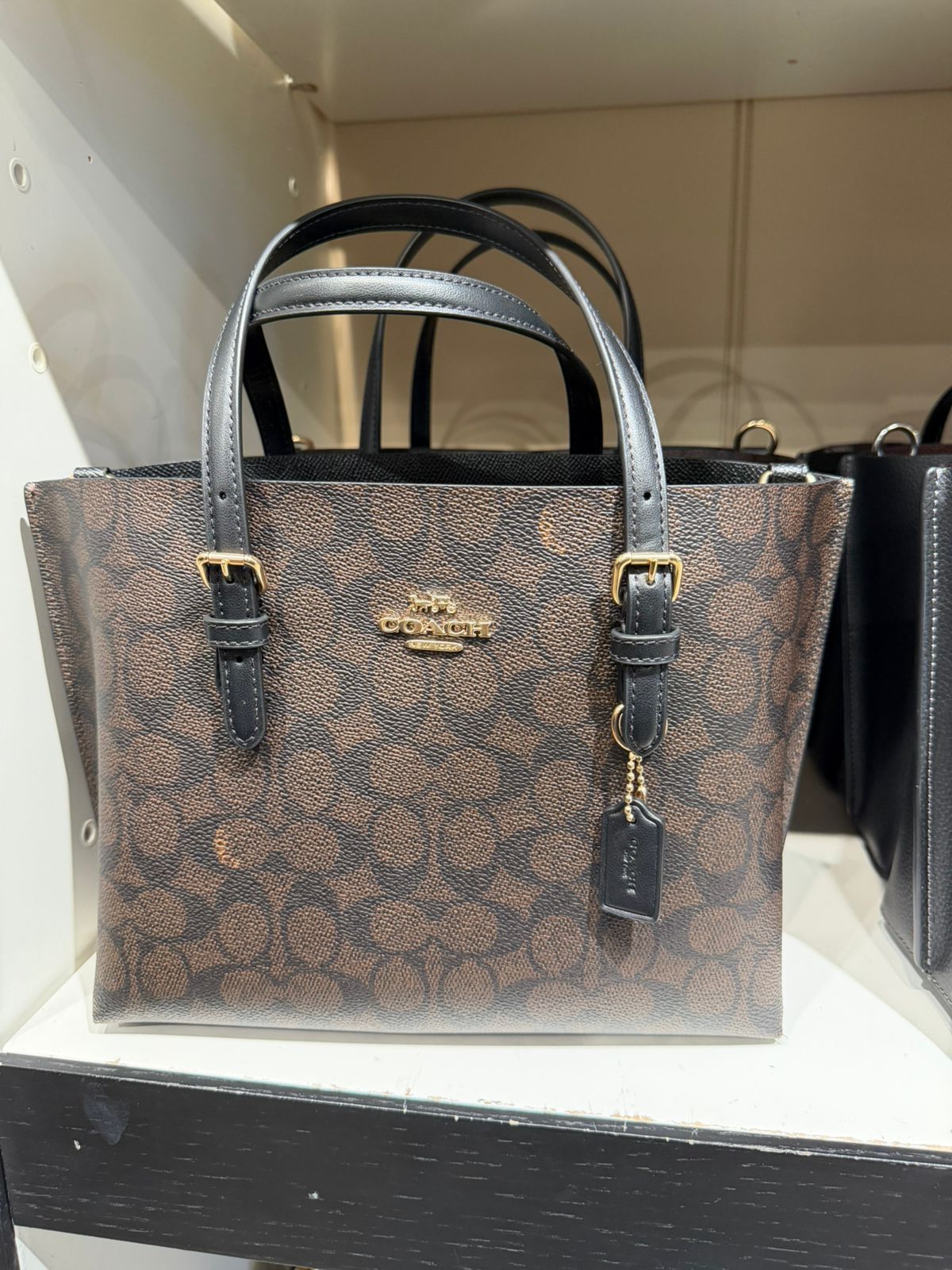 👜 Cartera Coach Mollie Tote 25 – Elegante y Versátil Original USA 14