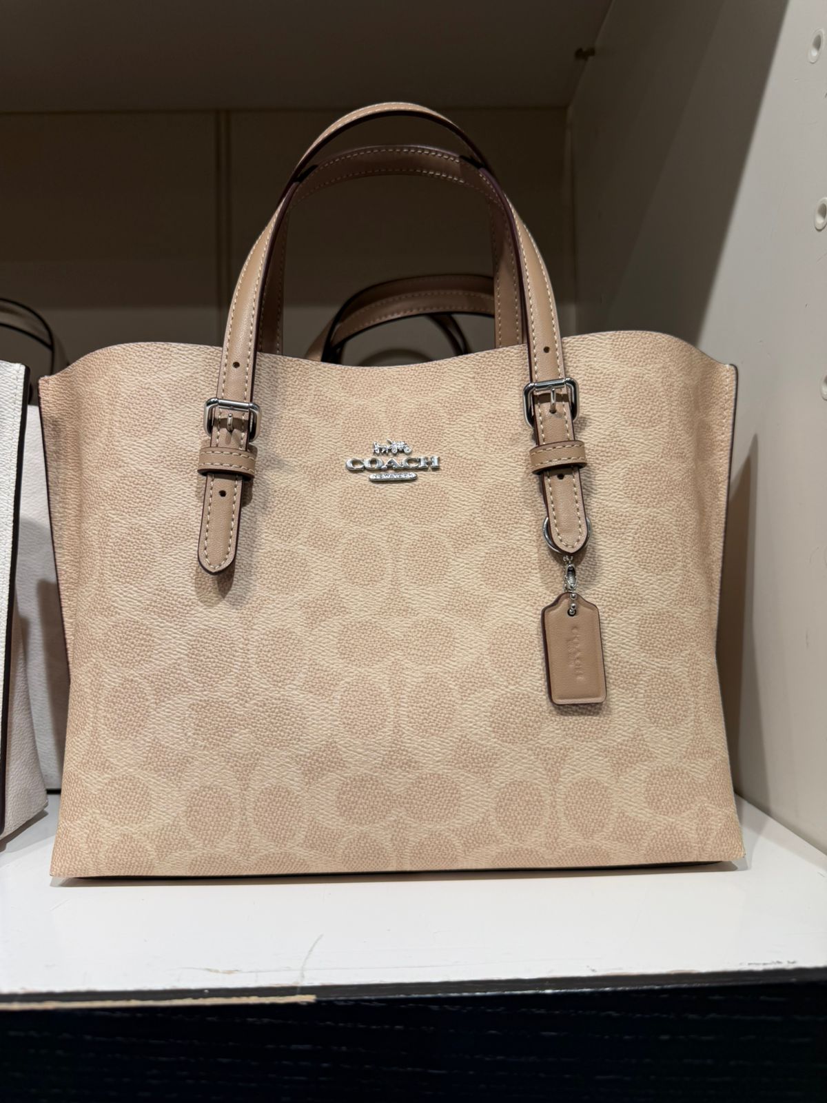 👜 Cartera Coach Mollie Tote 25 – Elegante y Versátil Original USA 11