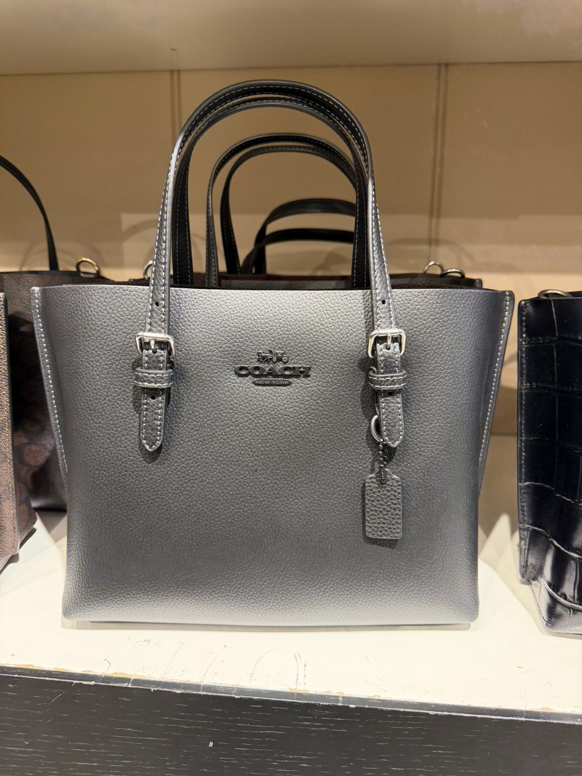 👜 Cartera Coach Mollie Tote 25 – Elegante y Versátil Original USA 13