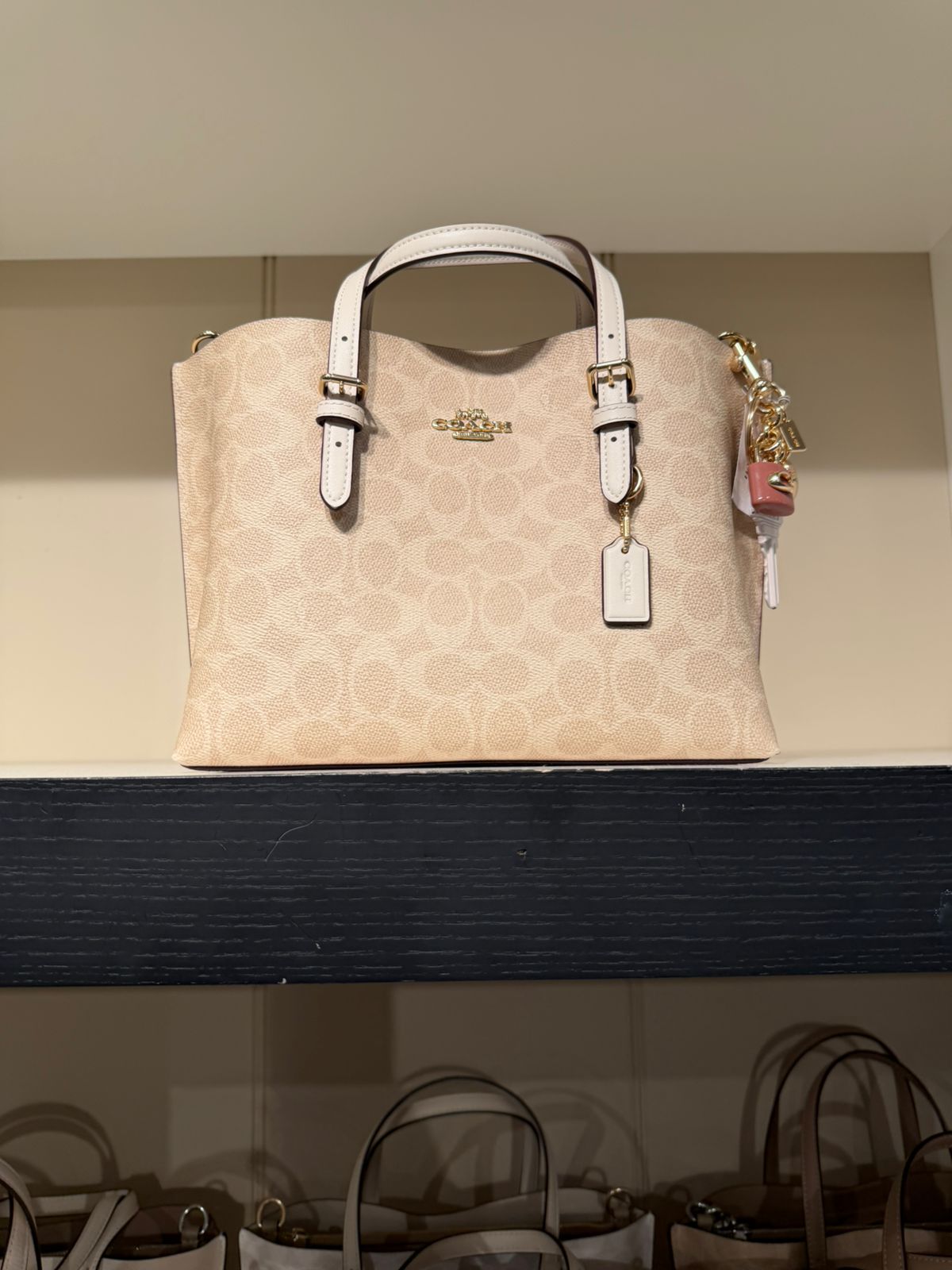 👜 Cartera Coach Mollie Tote 25 – Elegante y Versátil Original USA 9