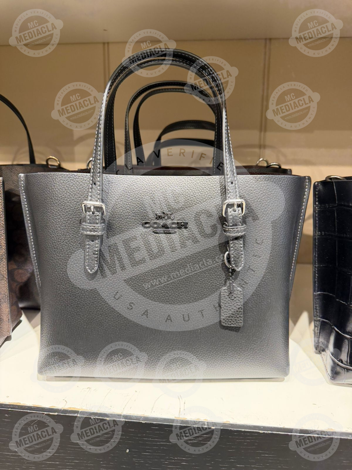 👜 Cartera Coach Mollie Tote 25 – Elegante y Versátil Original USA 6