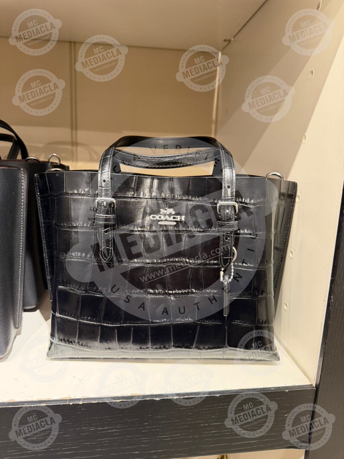 👜 Cartera Coach Mollie Tote 25 – Elegante y Versátil Original USA 5