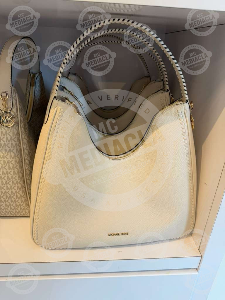 👜 Cartera Michael Kors Nayla Medium – Logo Signature 5