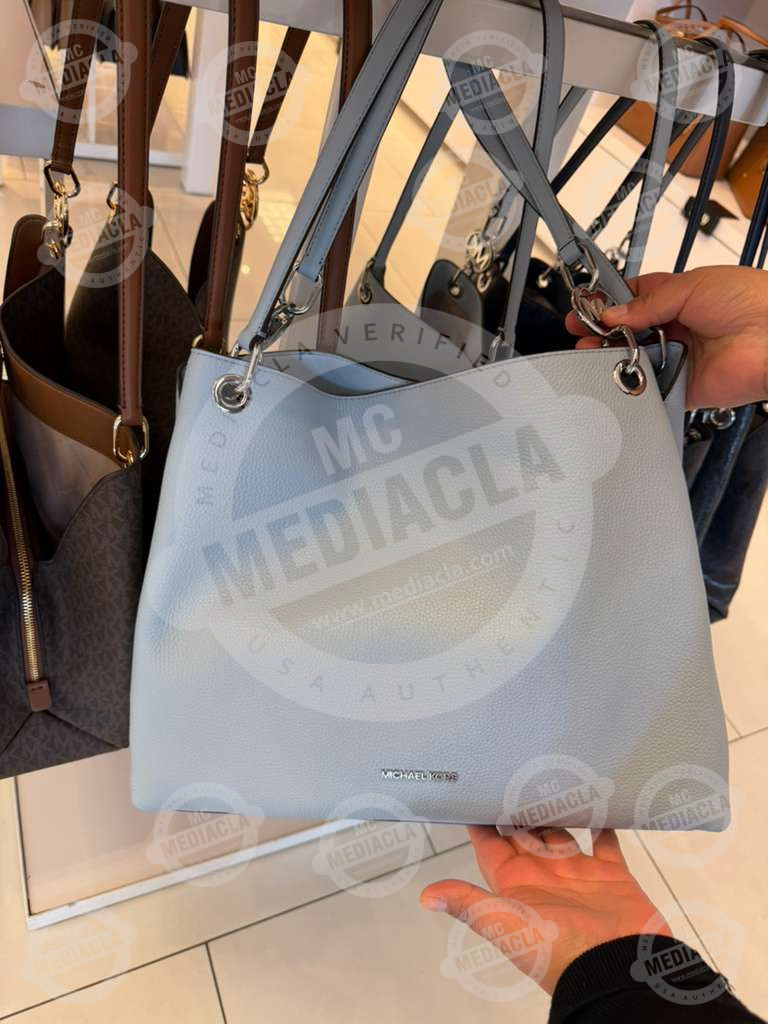 👜 Cartera Michael Kors Christina Large – Logo Signature 6