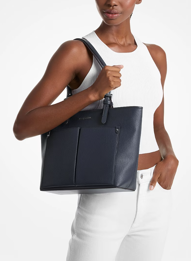 👜 Michael Kors Jet Set Medium Tote Bag – Pebbled Leather 2