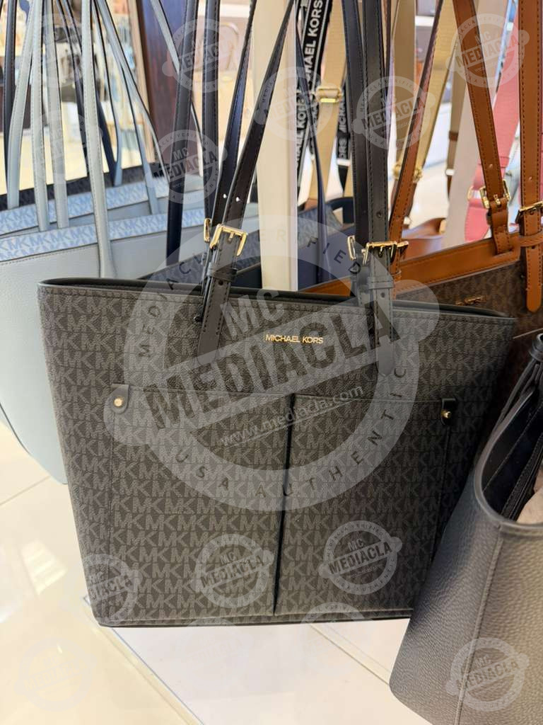 👜 Michael Kors Jet Set Medium Tote Bag – Pebbled Leather 3