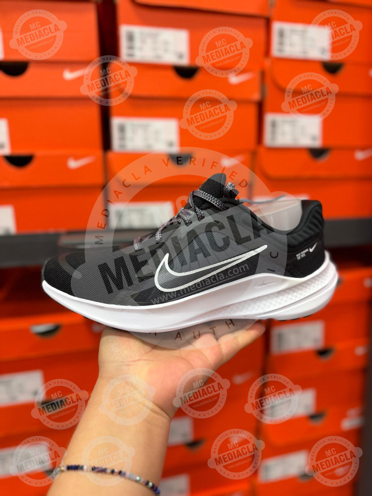 👟 Zapatillas Nike Quest 5 Mujer Running – Negro 2