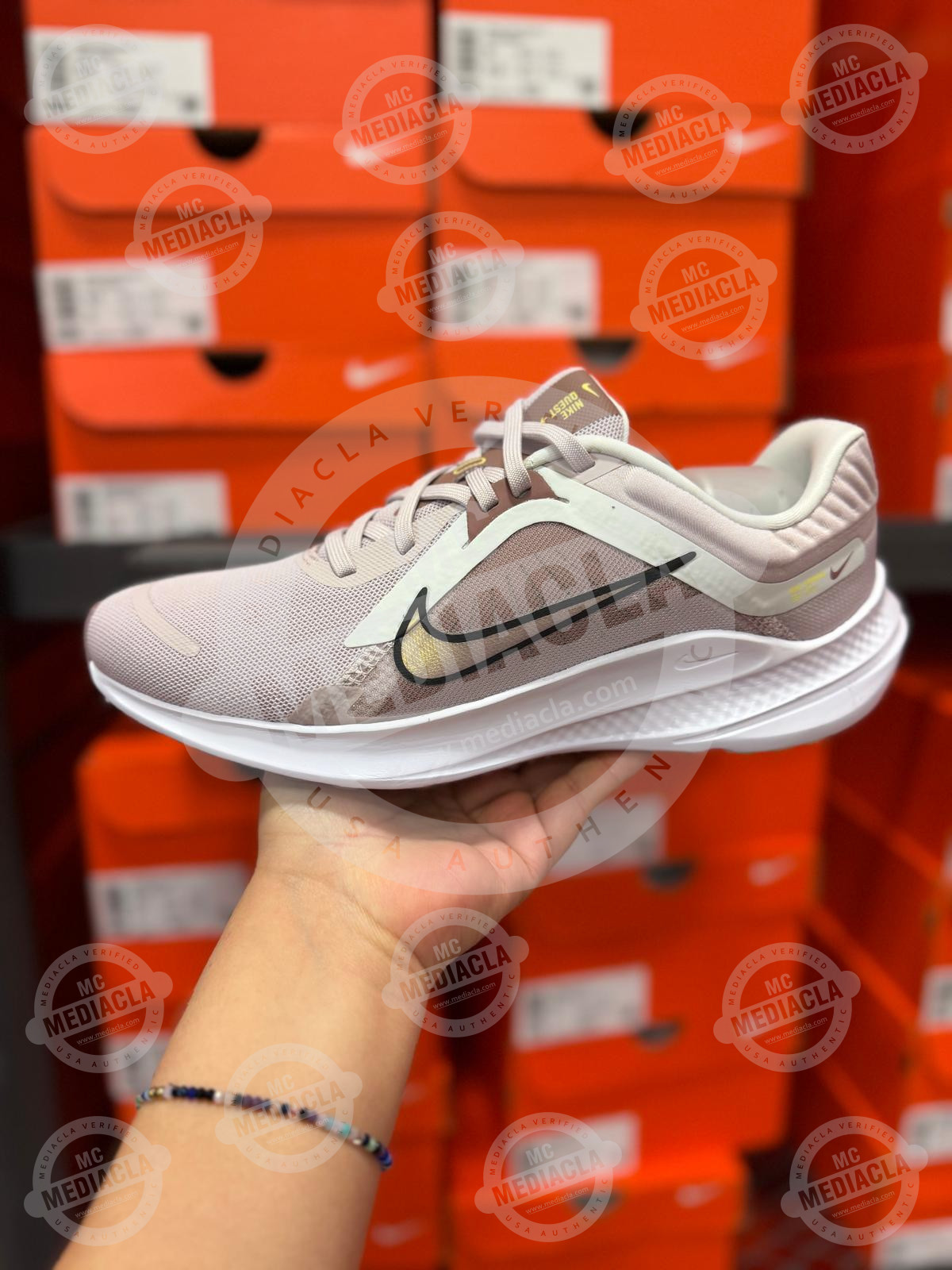 👟 Zapatillas Nike Quest 5 Mujer Running – Negro 1
