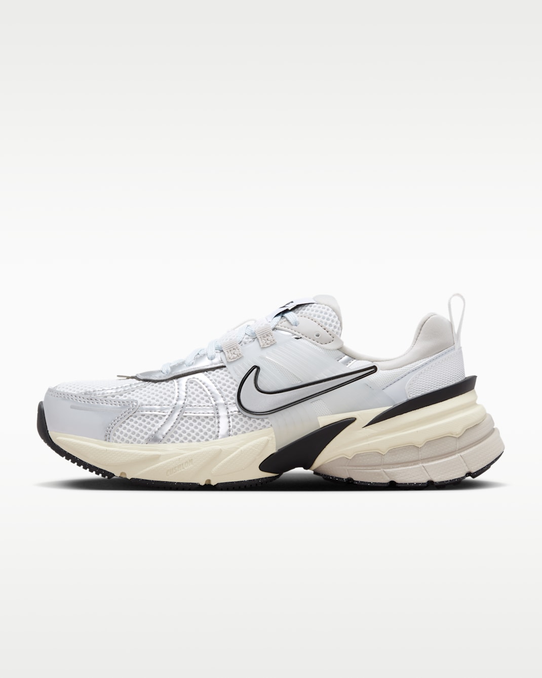 👟 Nike V2K Run Mujer Blanco Plateado