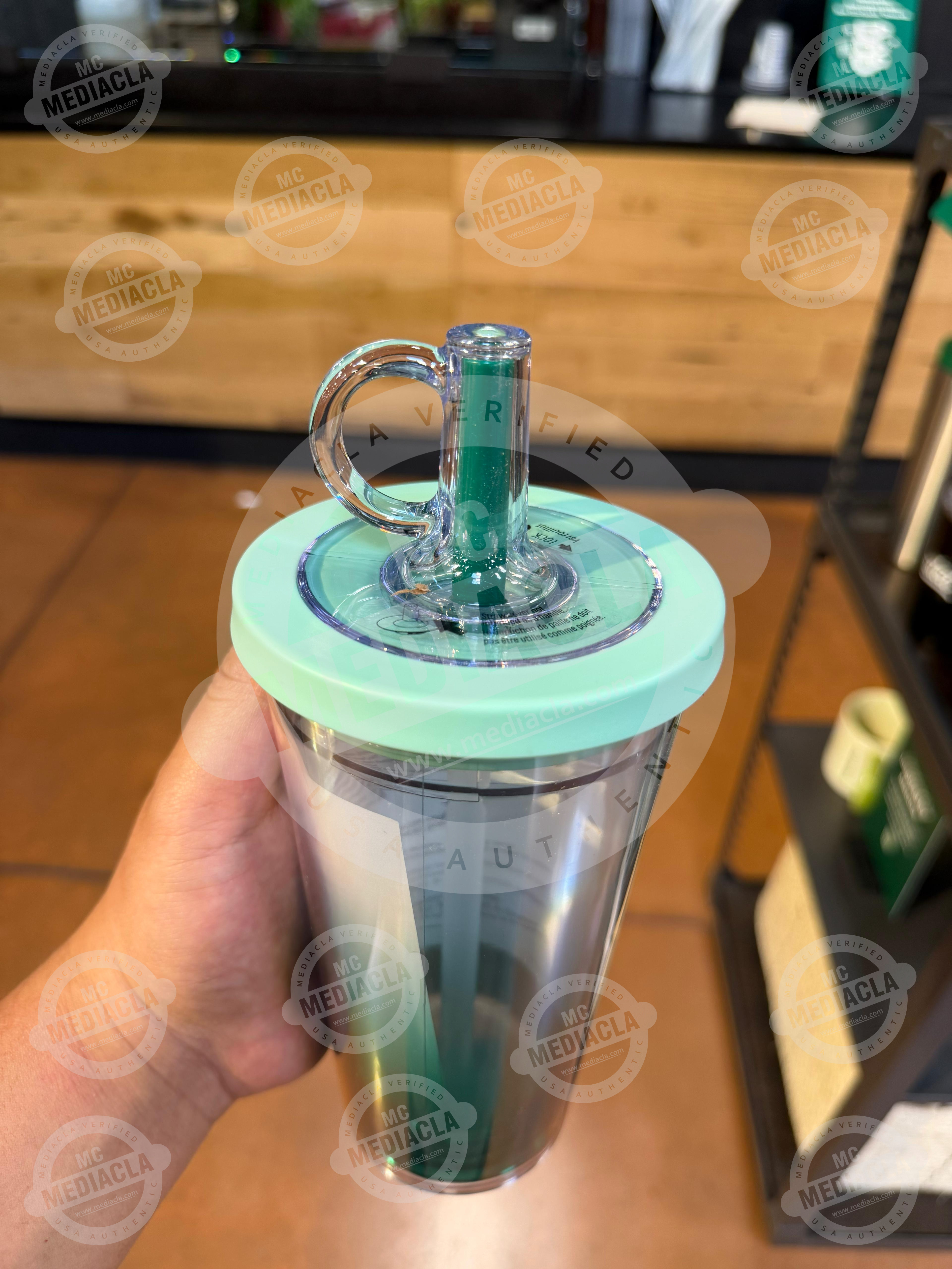 🥤 Starbucks Mint Green Gradient Tumbler 16 OZ 1