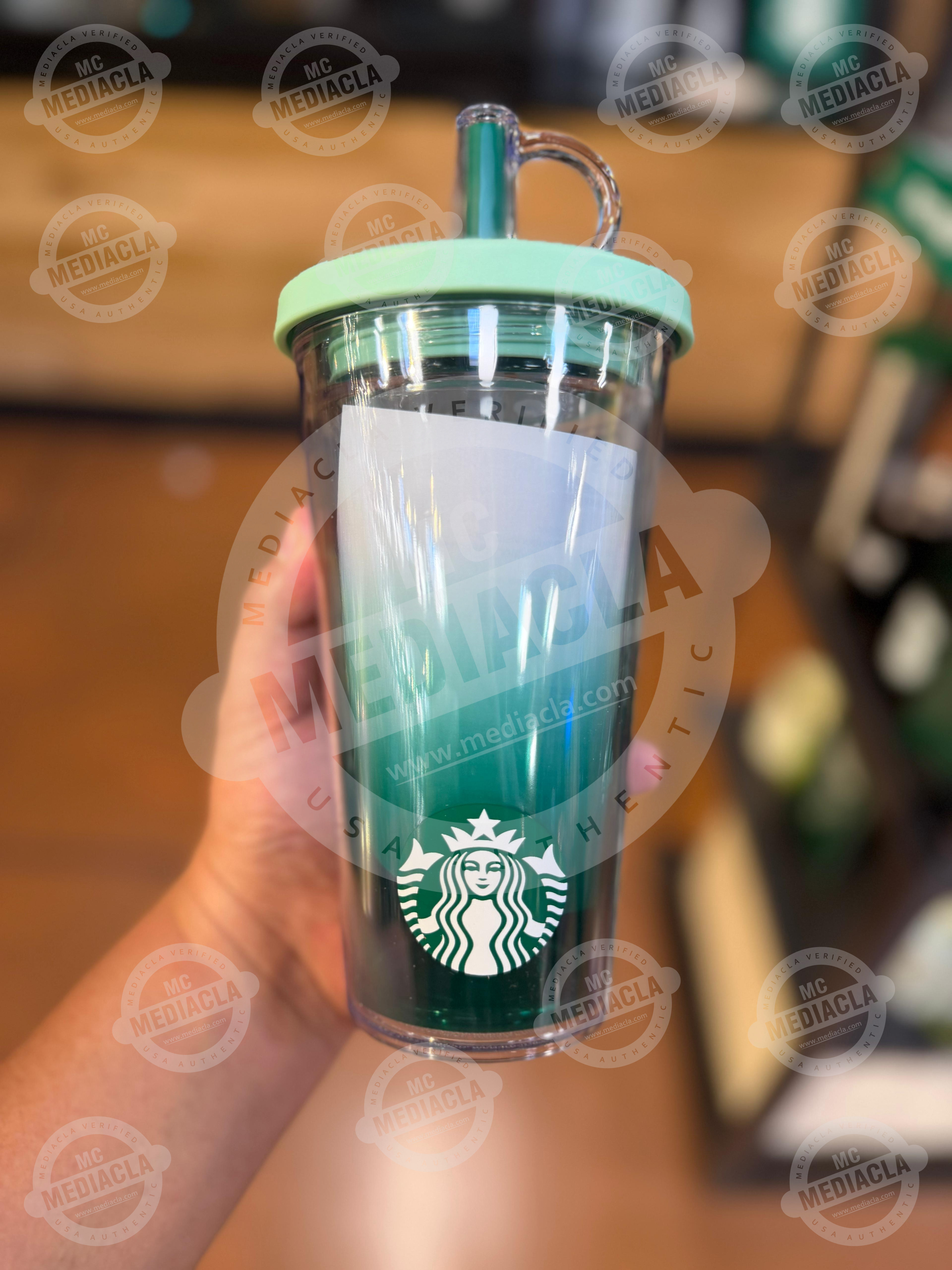 🥤 Starbucks Mint Green Gradient Tumbler 16 OZ