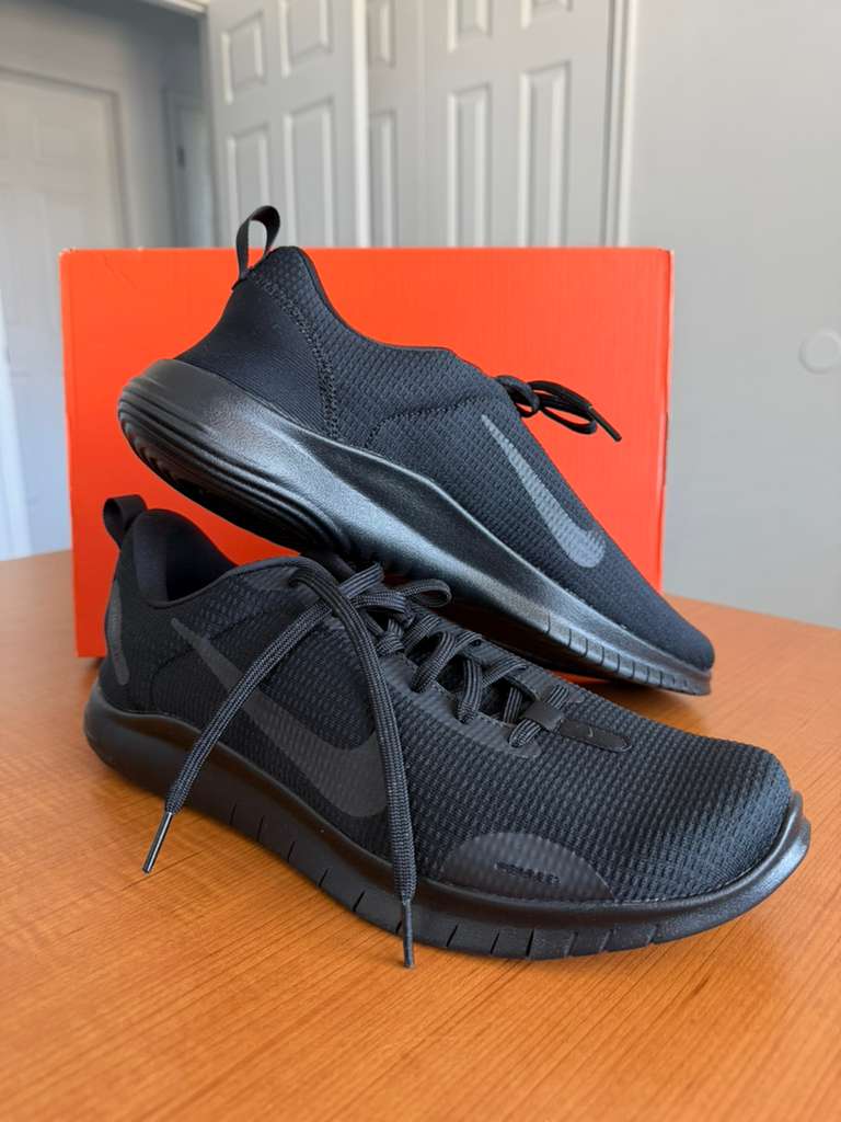 ZAPATILLA NIKE HOMBRE, COLOR NEGRO, TALLA 11, MODELO FLEX EXPERIENCE RN 12