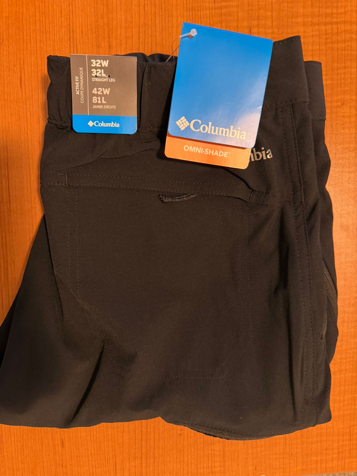 PANTALON COLOR NEGRO PARA TREKING