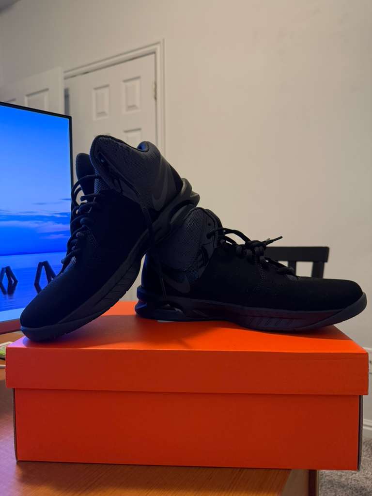 ZAPATILLA NIKE AIR VISI PRO VI NBK, TALLA 27.5 CM, COLOR NEGRO