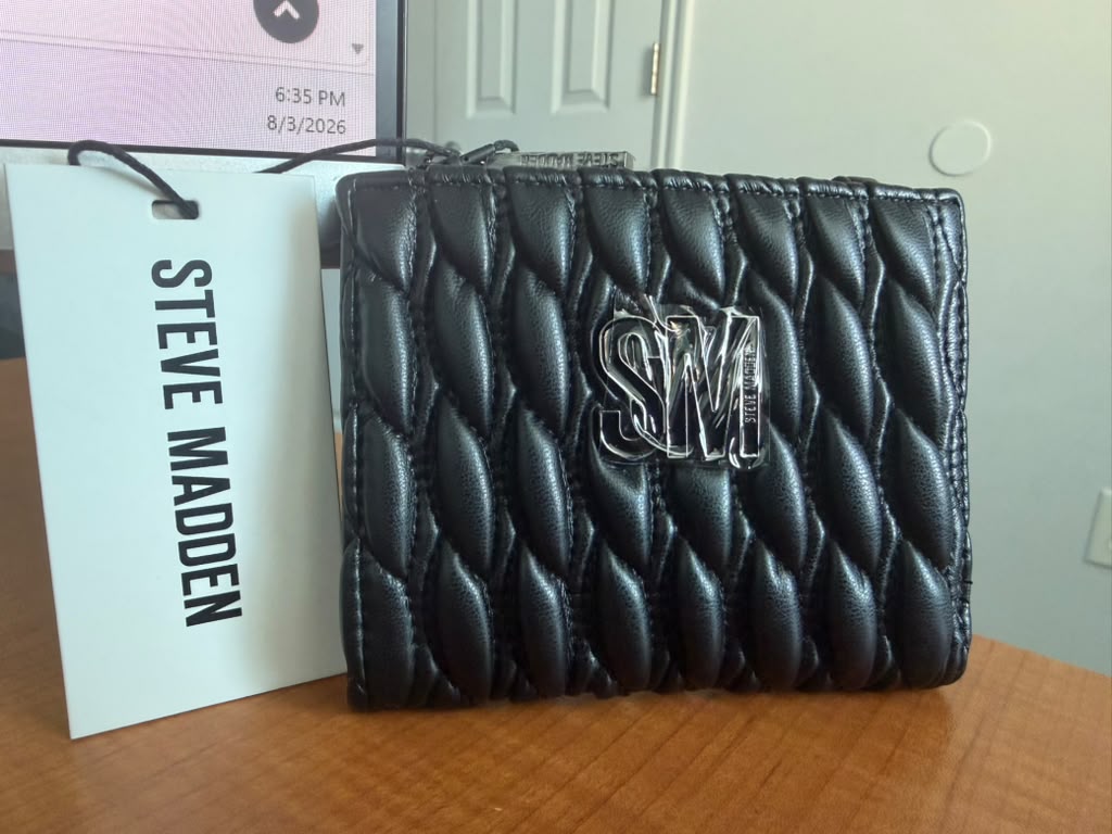 BILLETERA STEVE MADDEN NEGRO