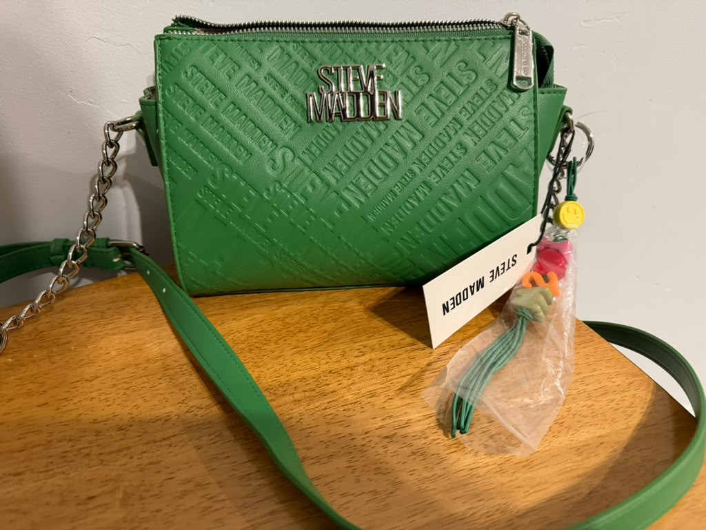 CARTERA STEVE MADDEN BLEXI RETRO GREEN